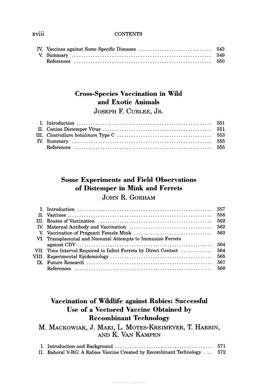 Veterinary Vaccines And Diagnostics