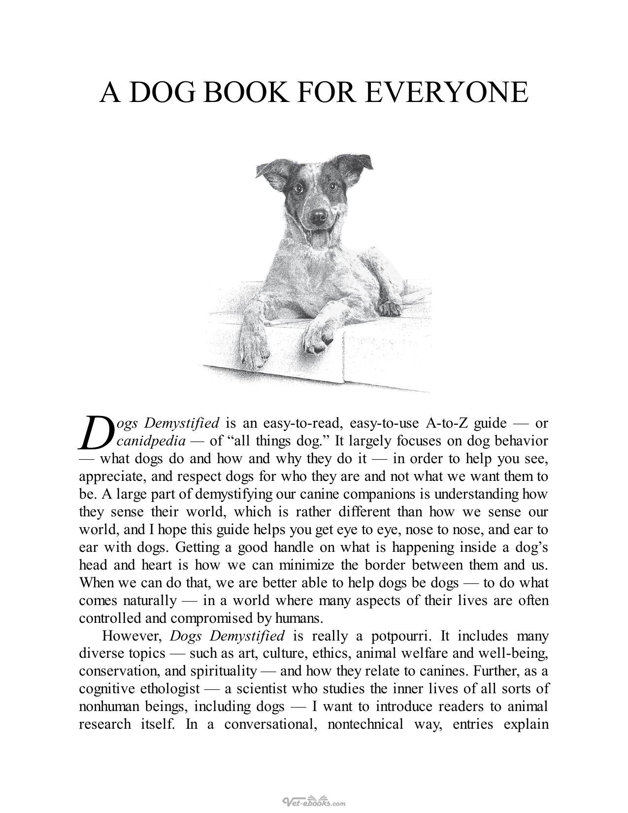 Dogs Demystified An A To Z Guide To All Things Canine