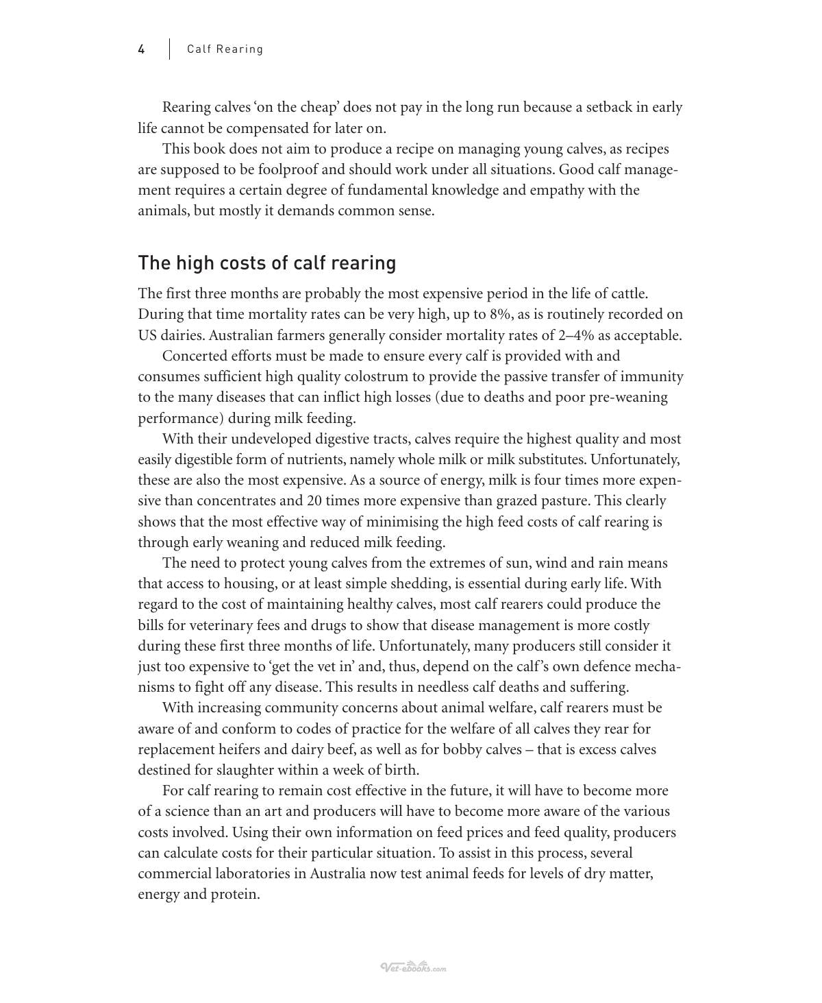 Calf Rearing A Practical Guide 2Nd Edition