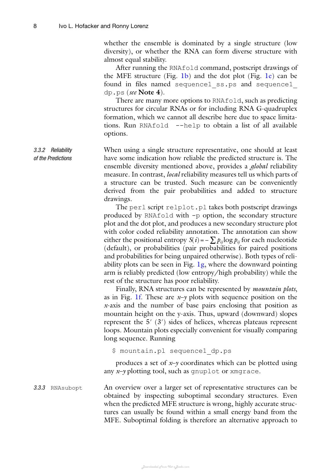 Rna Folding Methods And Protocols