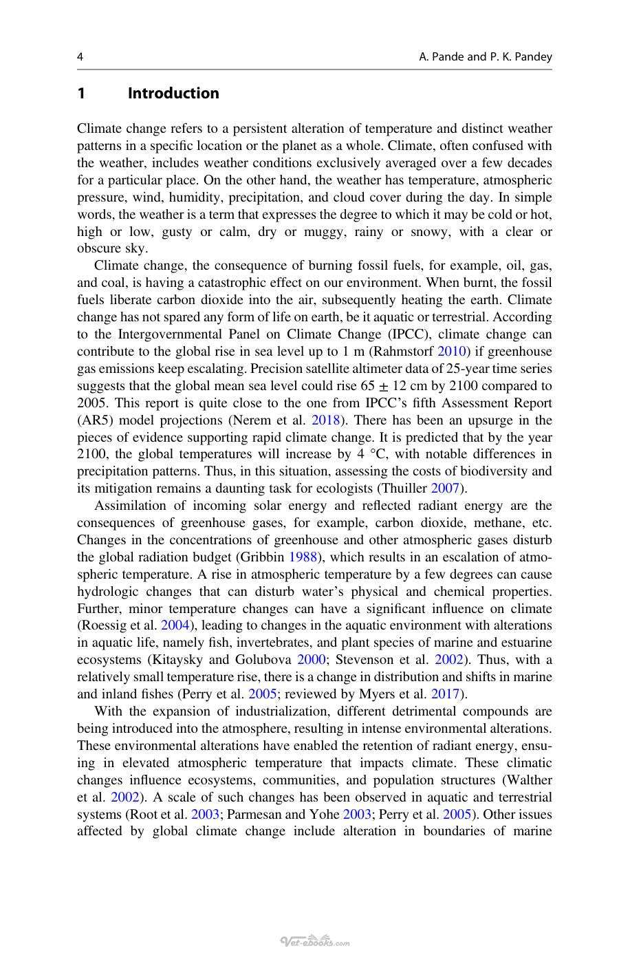 Outlook Of Climate Change And Fish Nutrition