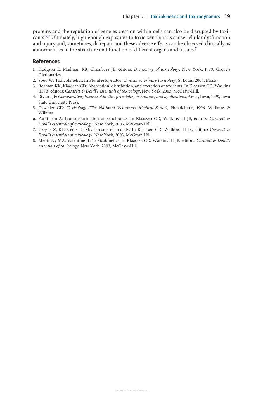Small Animal Toxicology 3Rd Edition