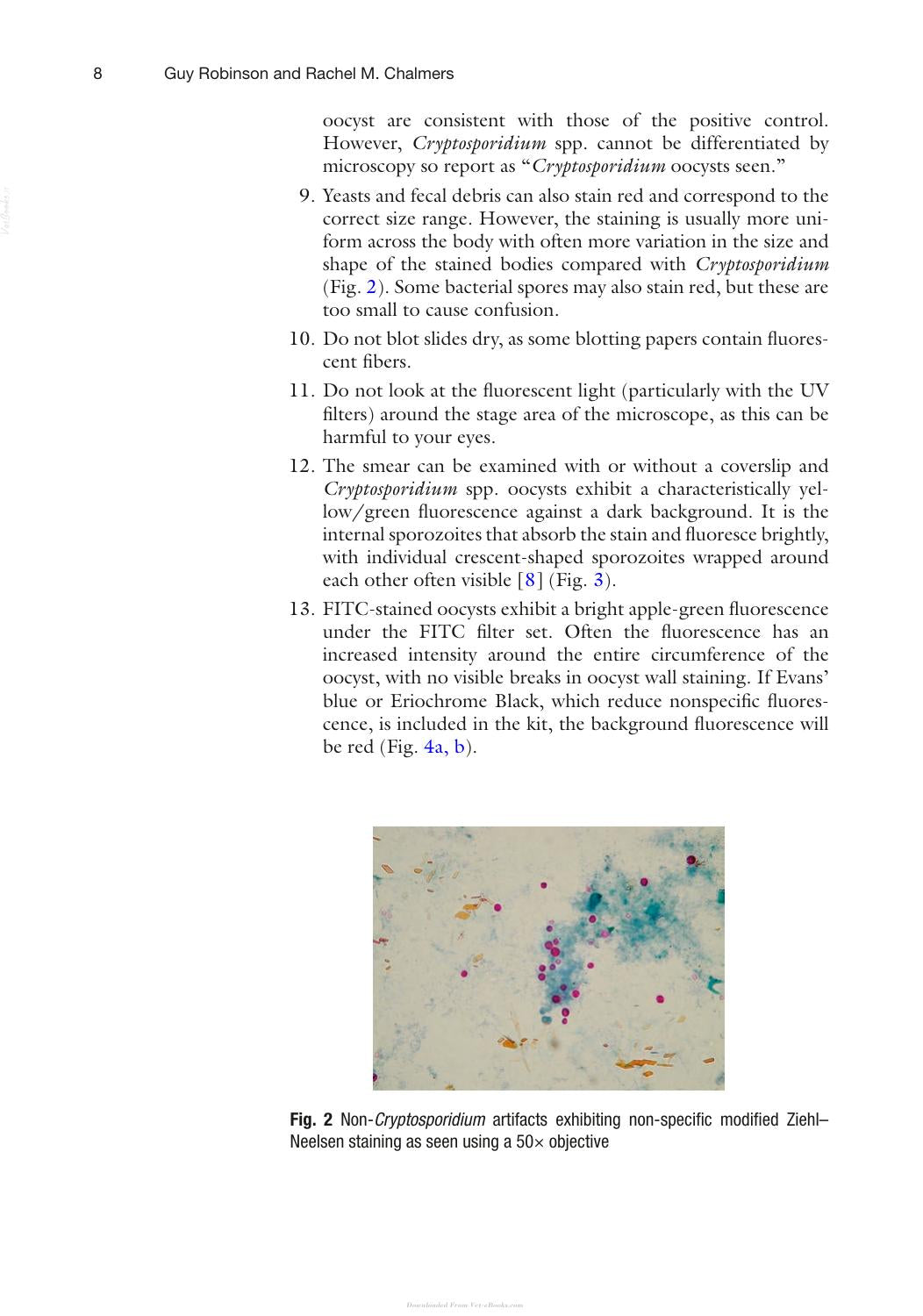 Cryptosporidium Methods And Protocols