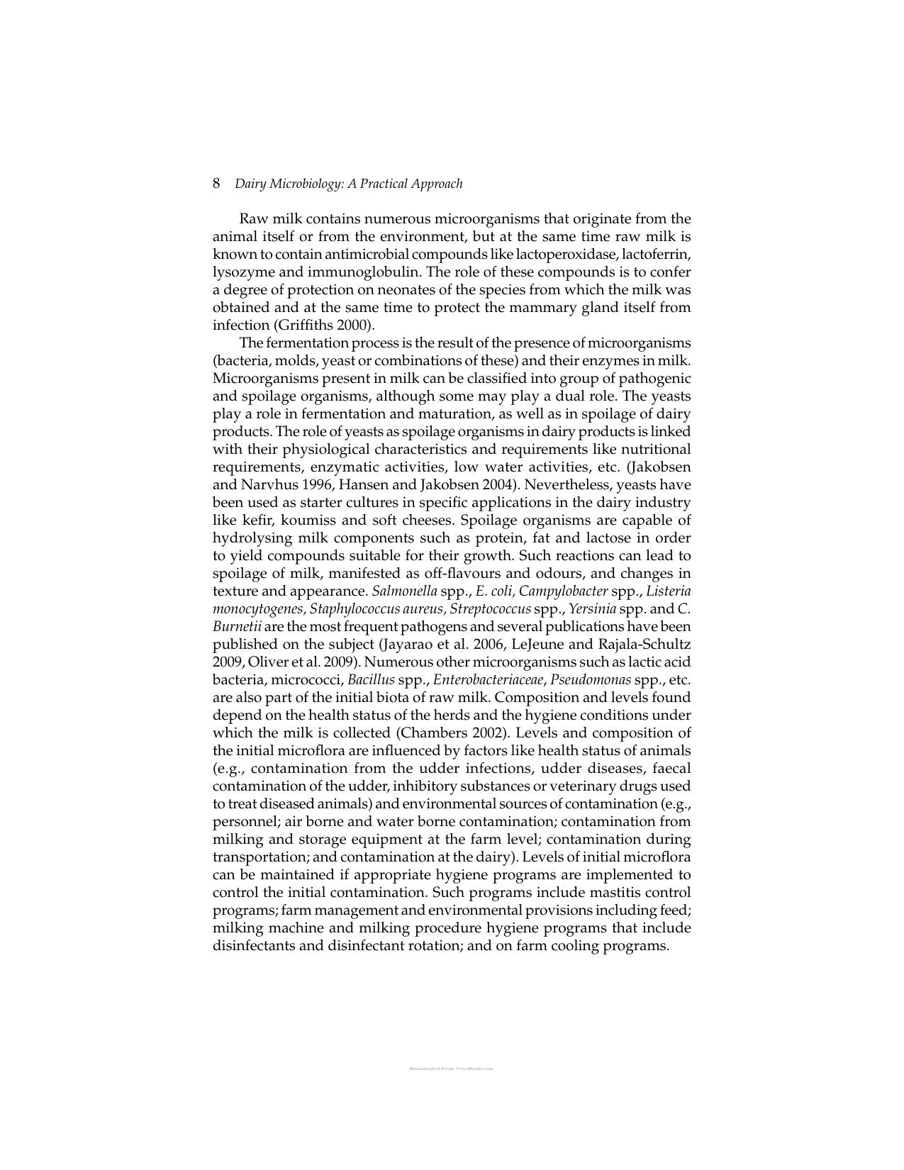 Dairy Microbiology A Practical Approach