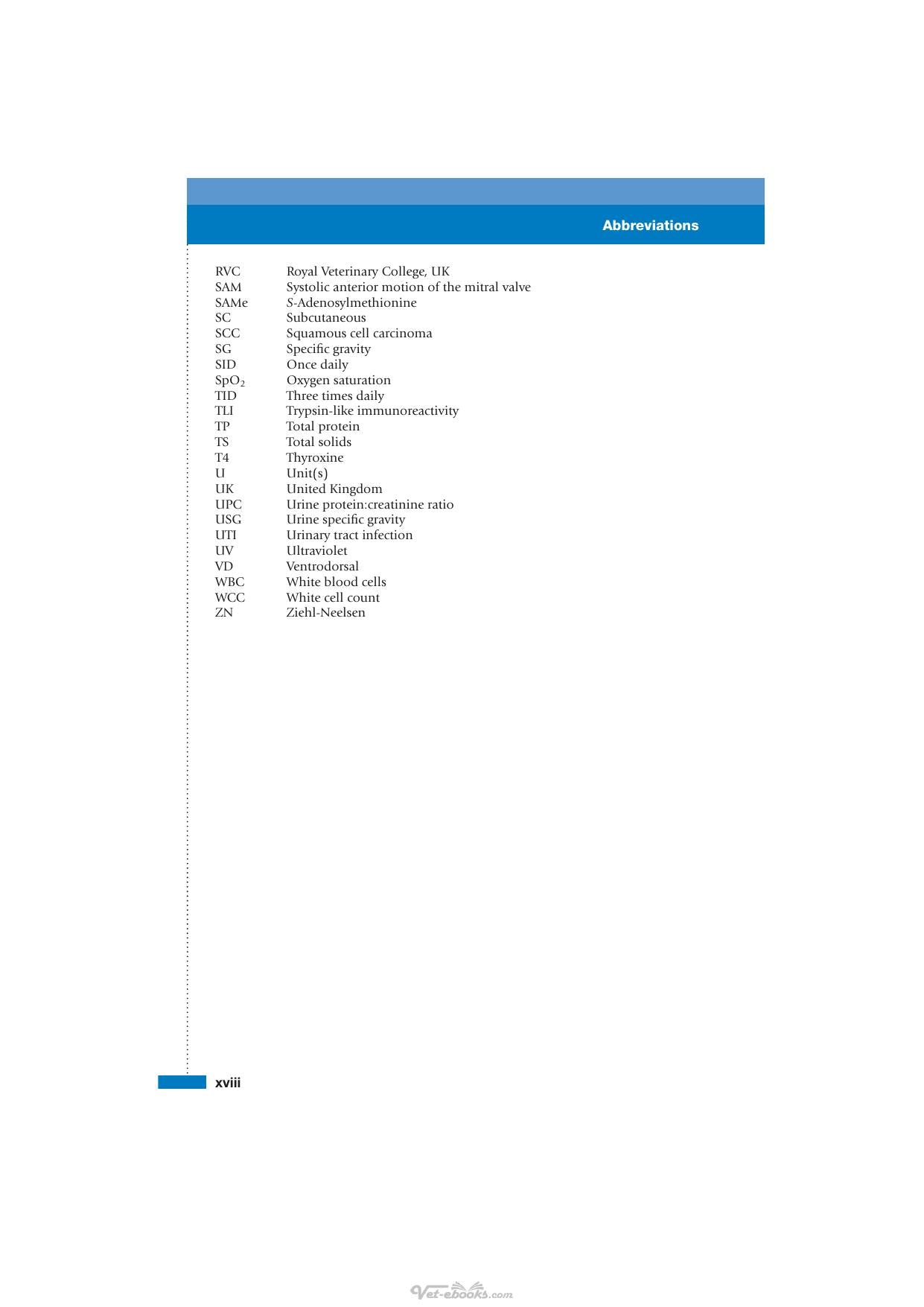 Feline Medicine Review And Test