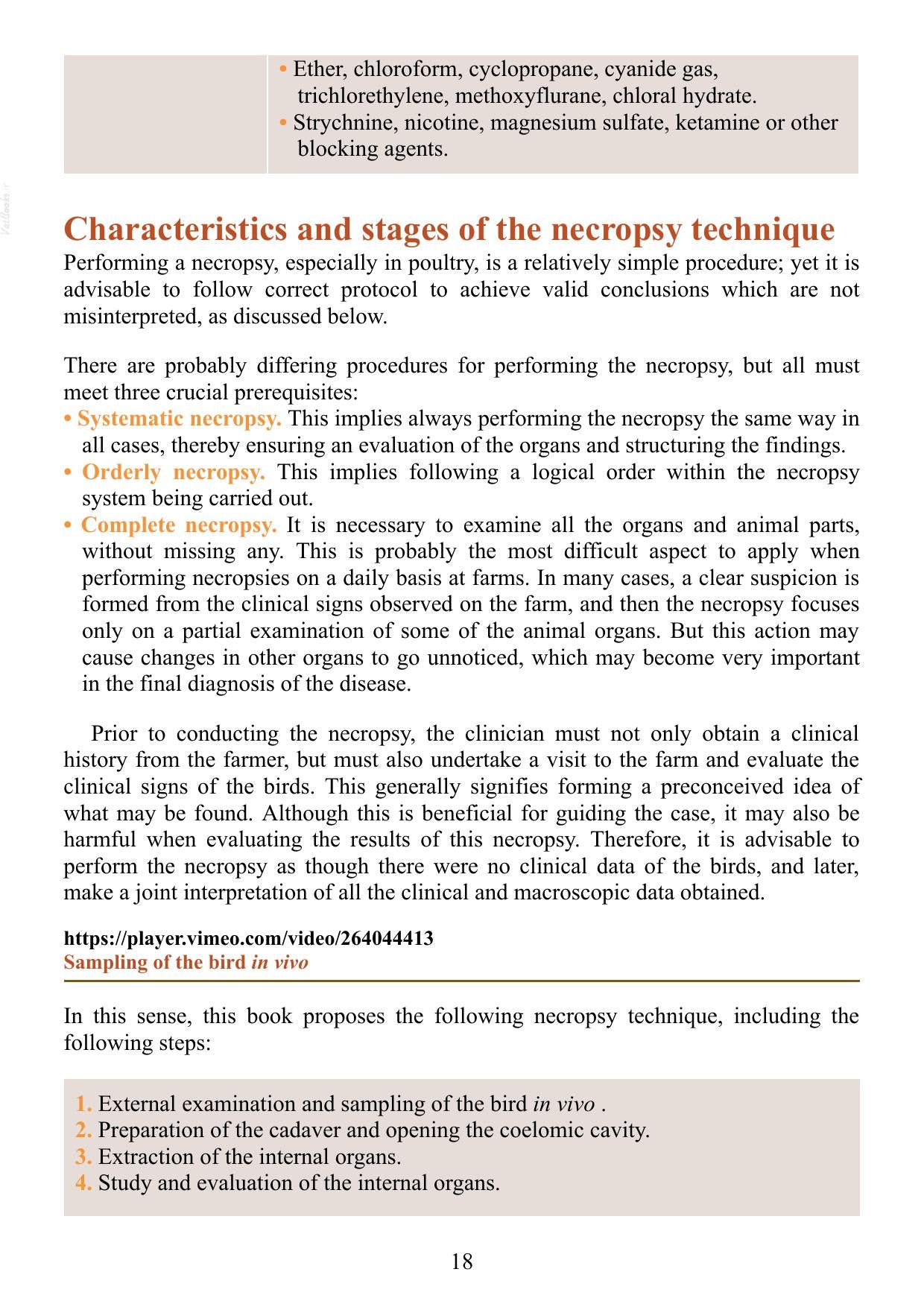 Atlas Of Avian Necropsy Macroscopic Diagnosis Sampling Updated Edition