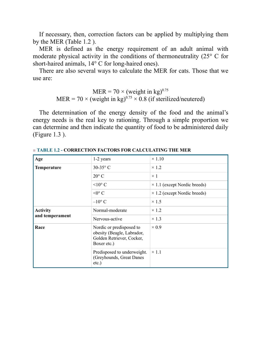 Preview page of Canine and Feline Nutrition and Dietetics a Guide for the General Practitioners