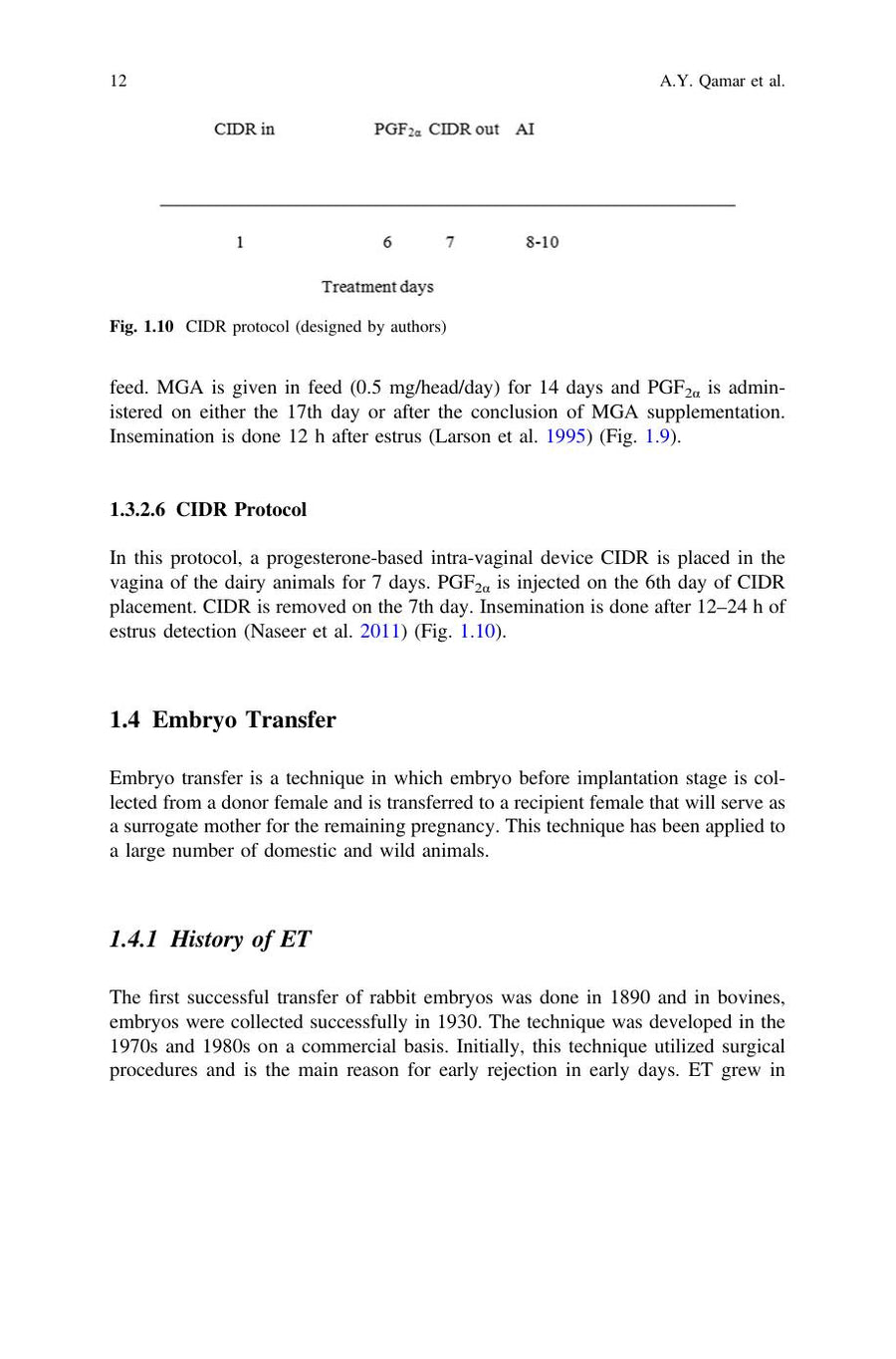 Preview page of The Role of Biotechnology in Improvement of Livestock