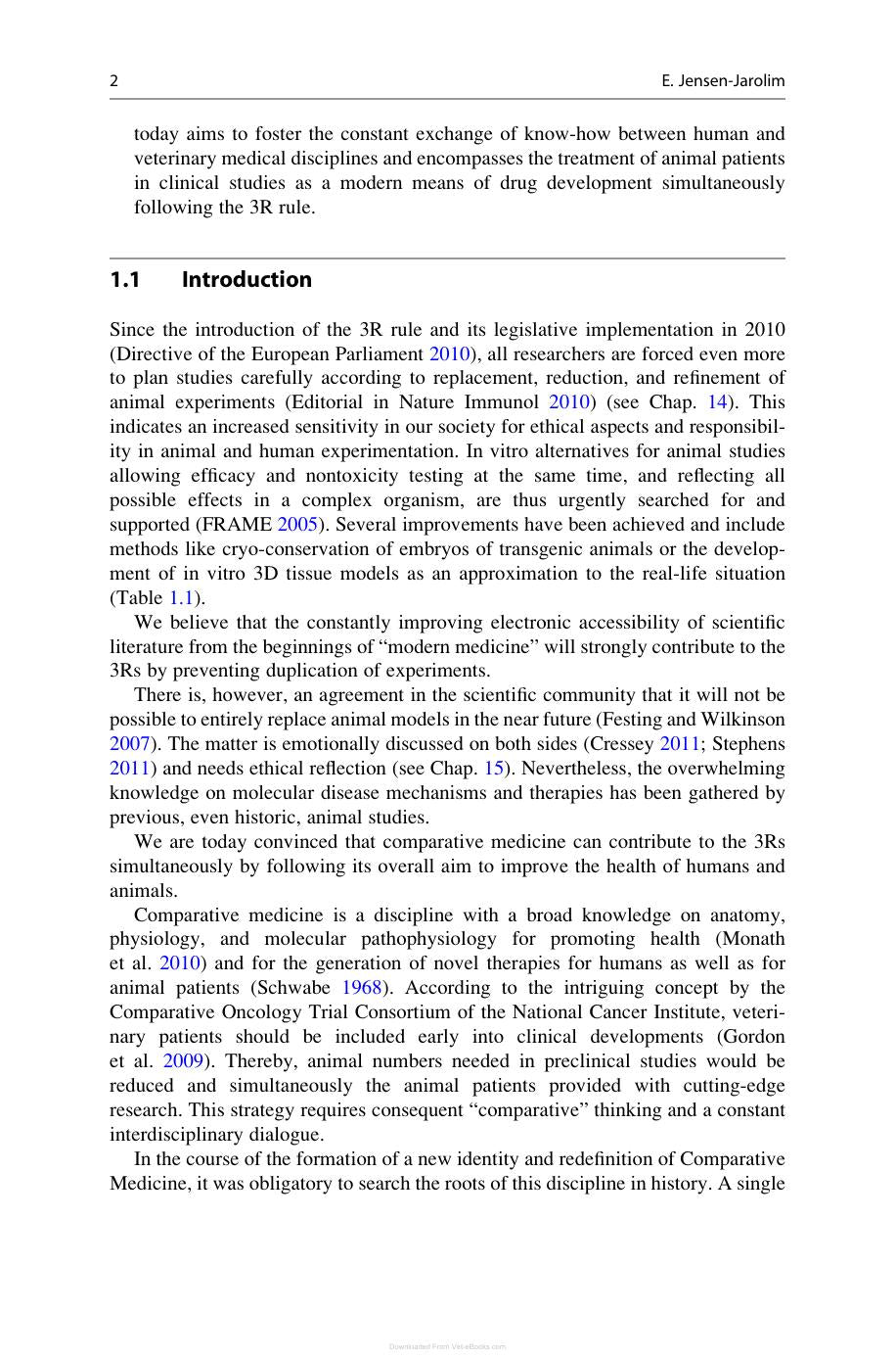 Comparative Medicine Anatomy And Physiology