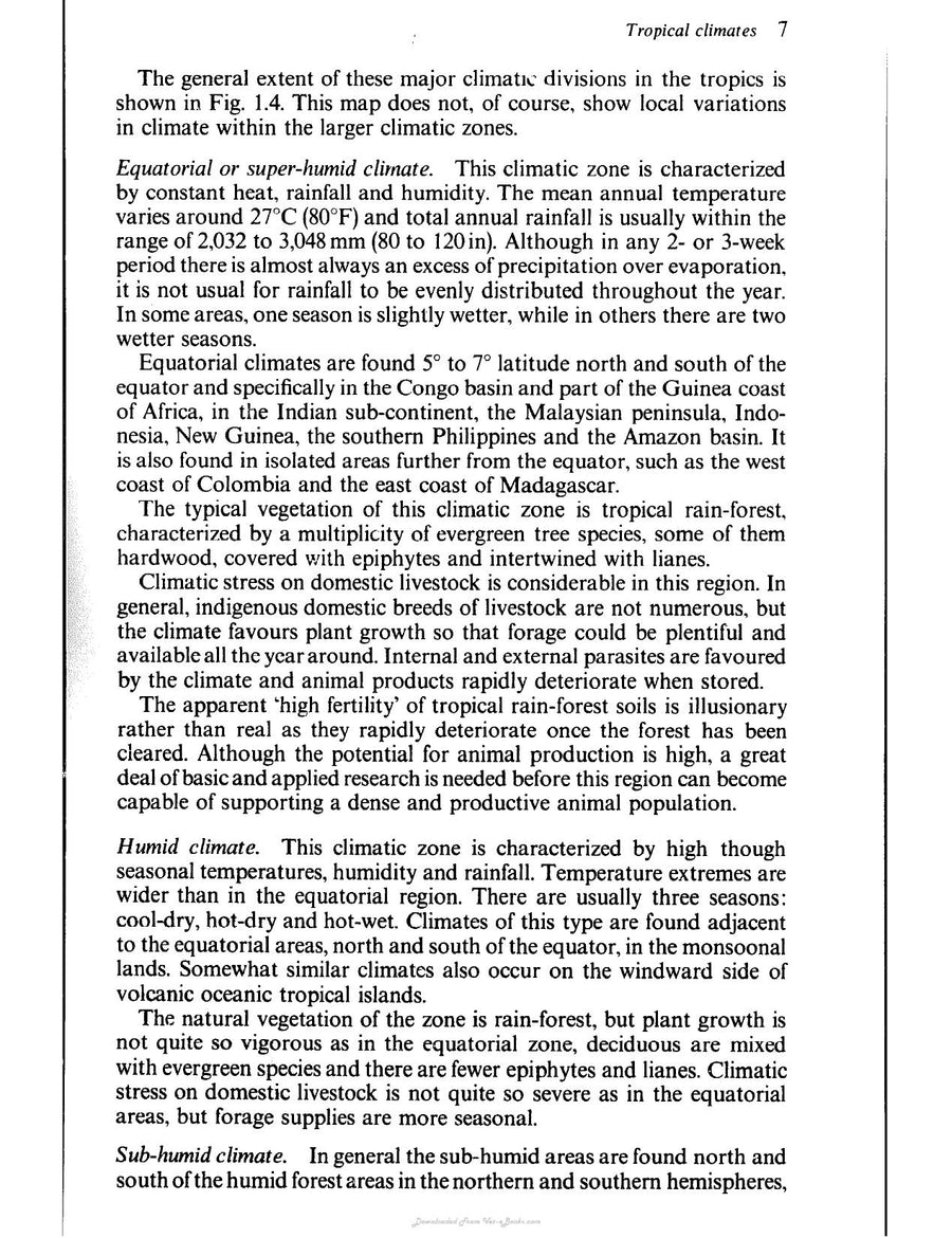Preview page of An Introduction to Animal Husbandry in the Tropics