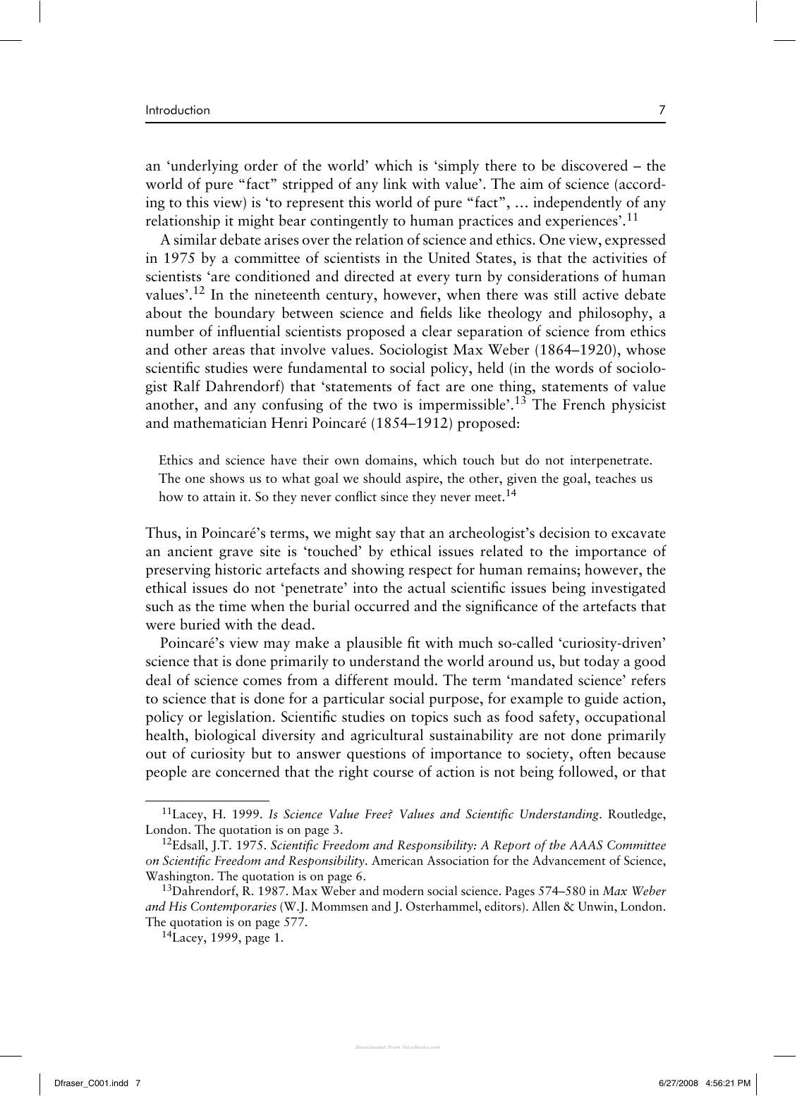 Understanding Animal Welfare The Science In Its Cultural Context