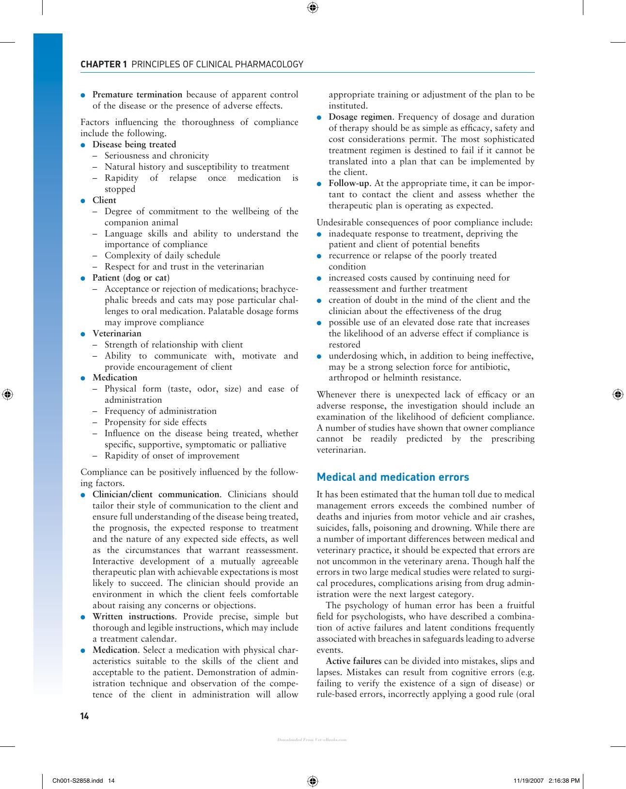Small Animal Clinical Pharmacology 2Nd Edition