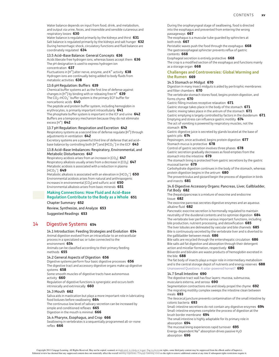 Preview page of Animal Physiology from Genes to Organisms 2nd Edition