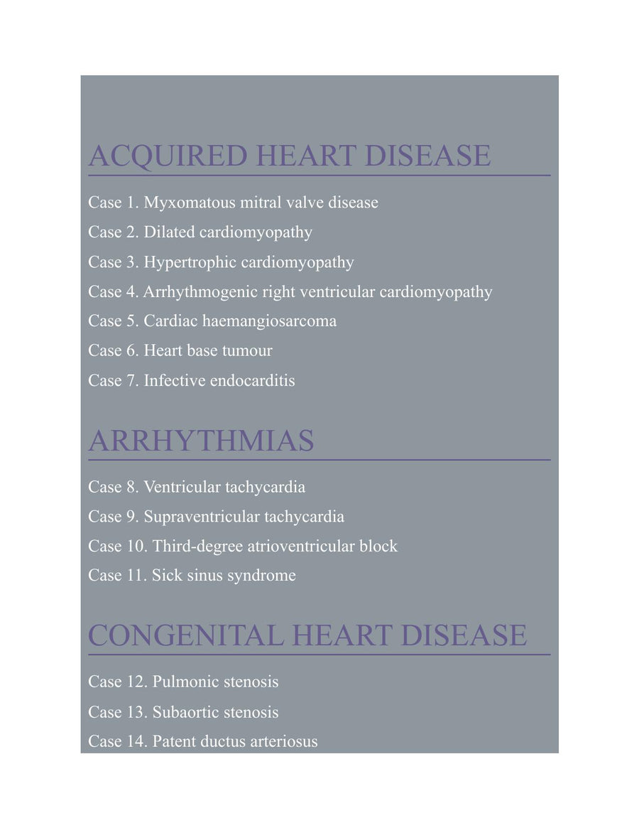Preview page of Case Studies in Cardiothoracic Medicin
