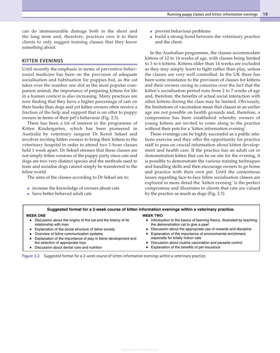 Preview page of Behaviour Problems in Small Animals Practical Advice for the Veterinary Team