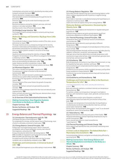 Animal Physiology from Genes to Organisms 2nd Edition