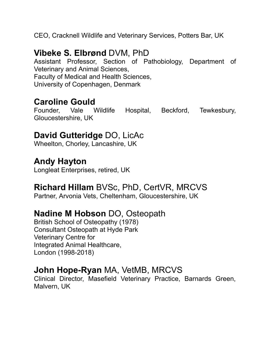 Preview page of Animal Osteopathy a Comprehensive Guide to the Osteopathic Treatment of Animals and Birds
