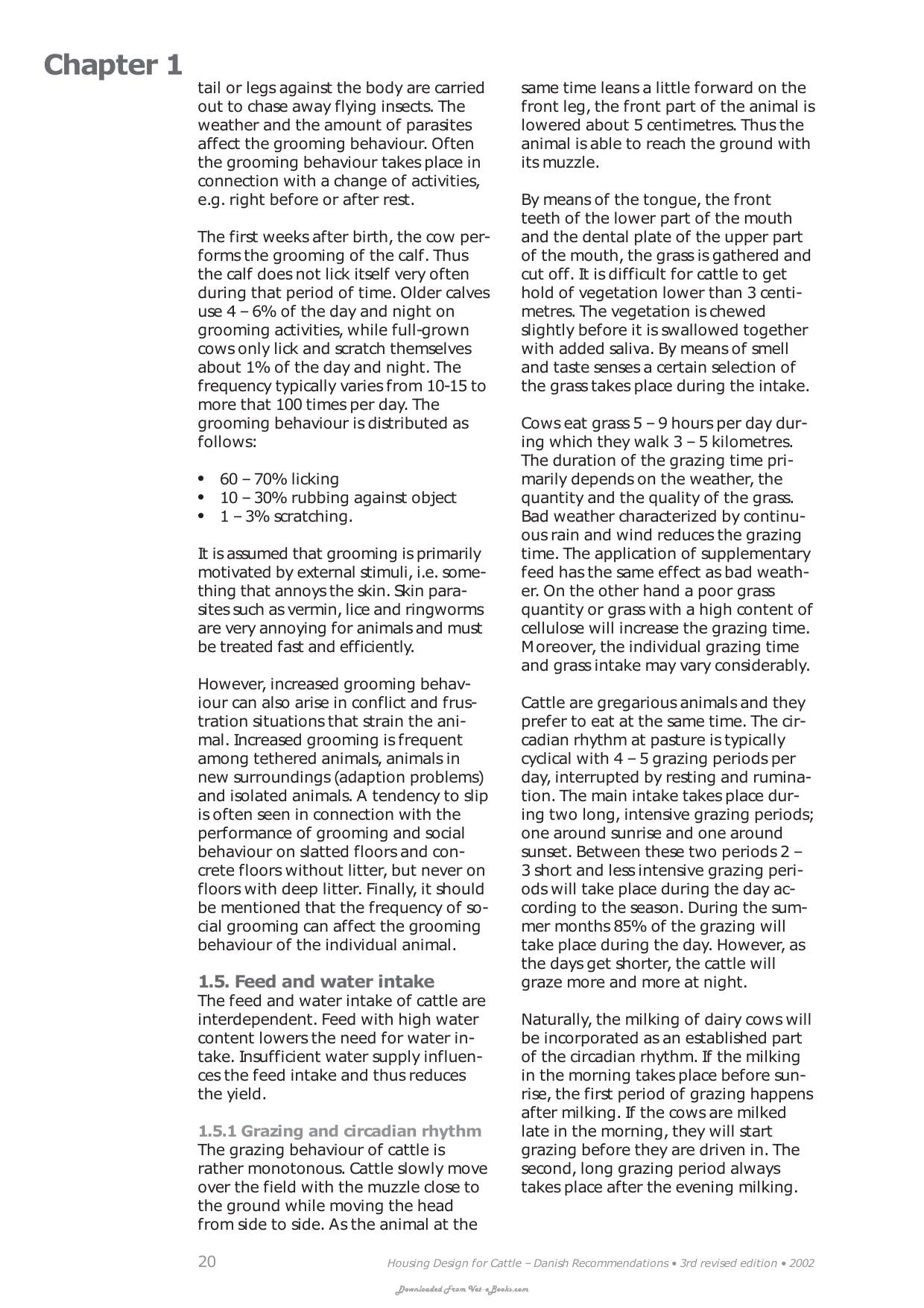 Housing Design For Cattle Danish Recommendations