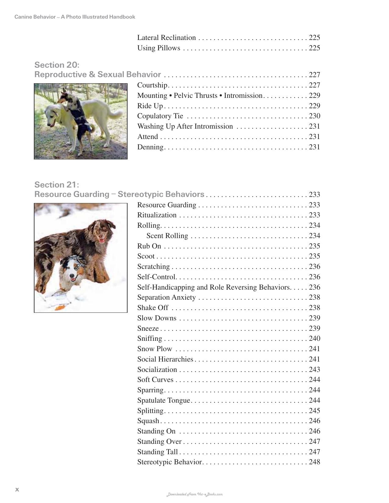 Canine Behavior A Photo Illustrated Handbook