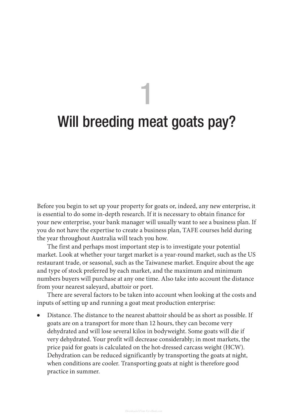 Farming Meat Goats Breeding Production And Marketing 2Nd Edition