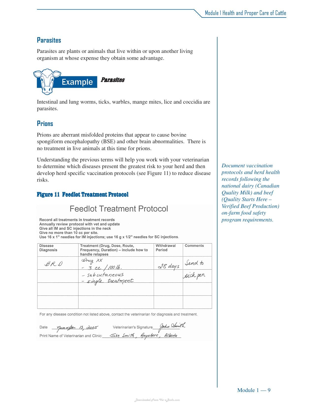 Cattle Medicine Responsible Use Course