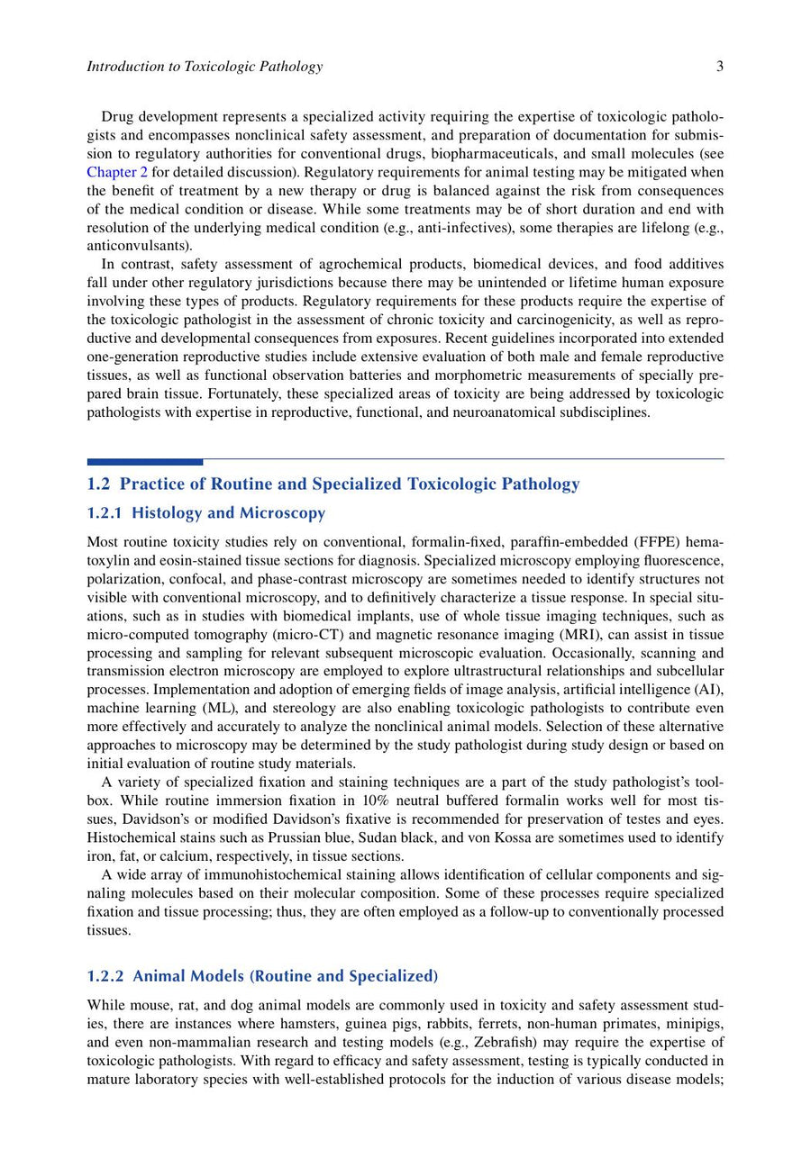 Preview page of Toxicologic Pathology a Primer
