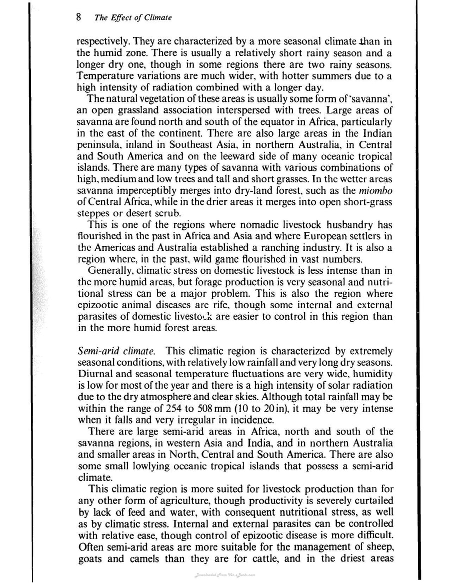 Preview page of An Introduction to Animal Husbandry in the Tropics