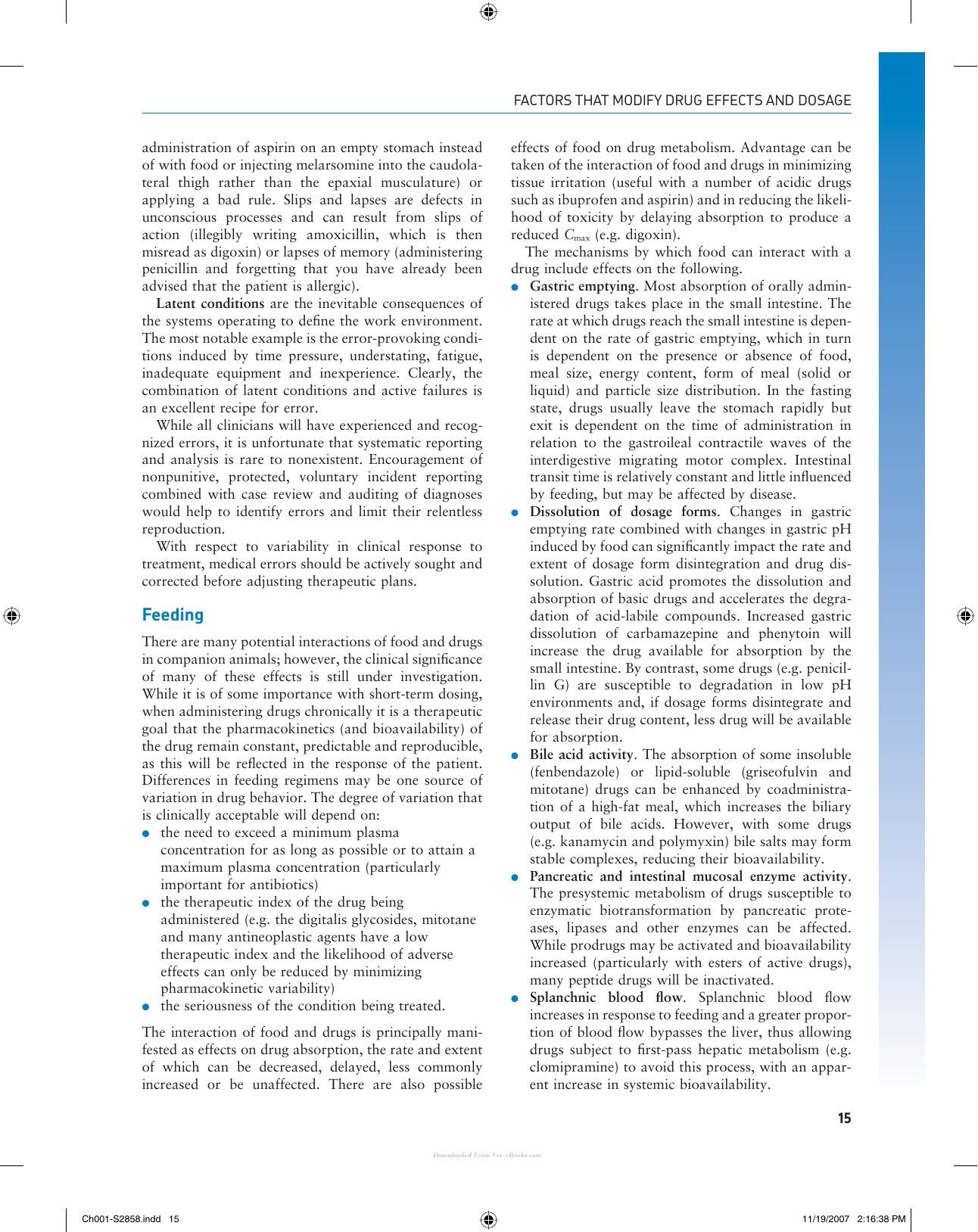 Small Animal Clinical Pharmacology 2Nd Edition