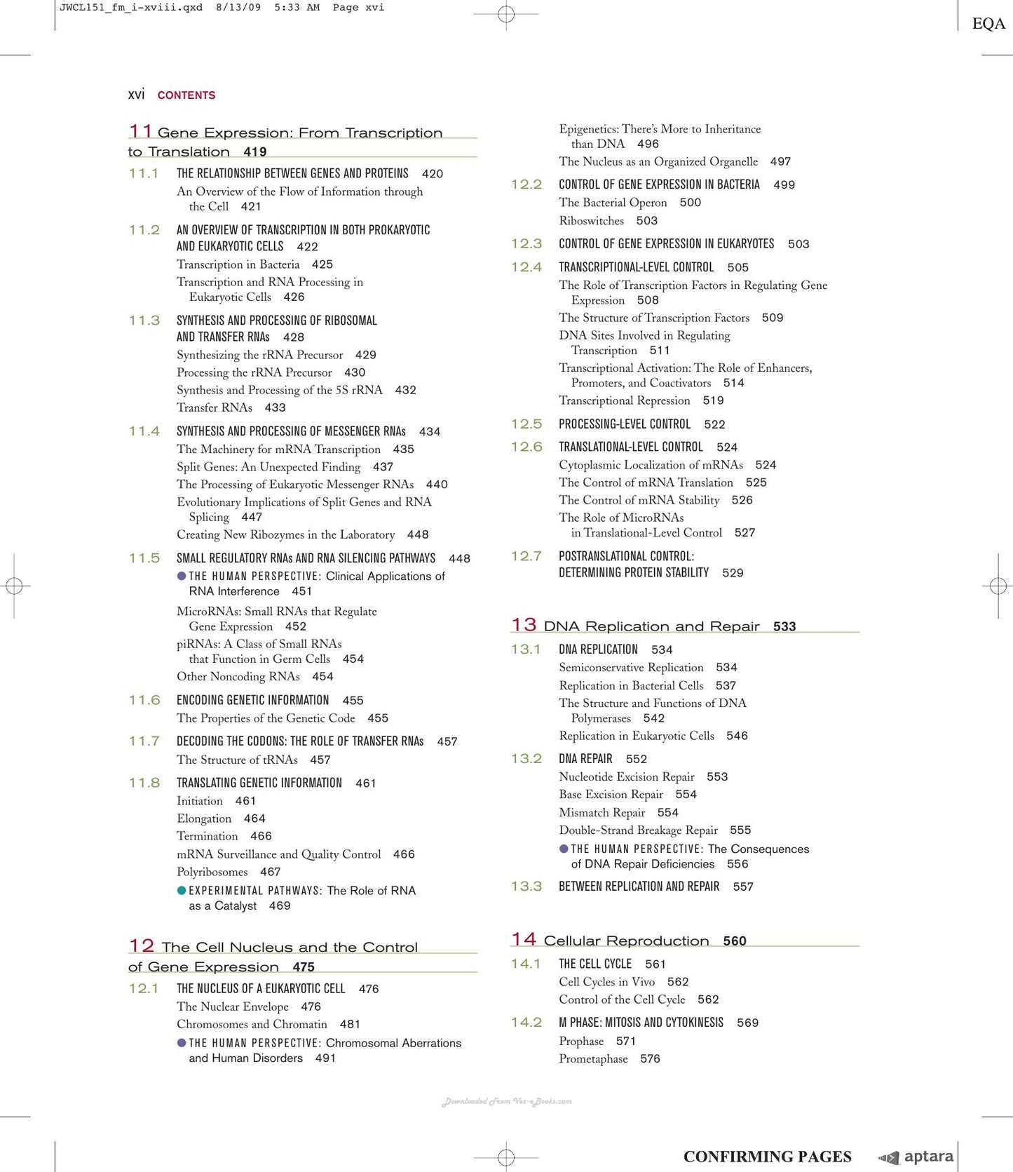 Cell And Molecular Biology Concepts And Experiments 6Th Edition