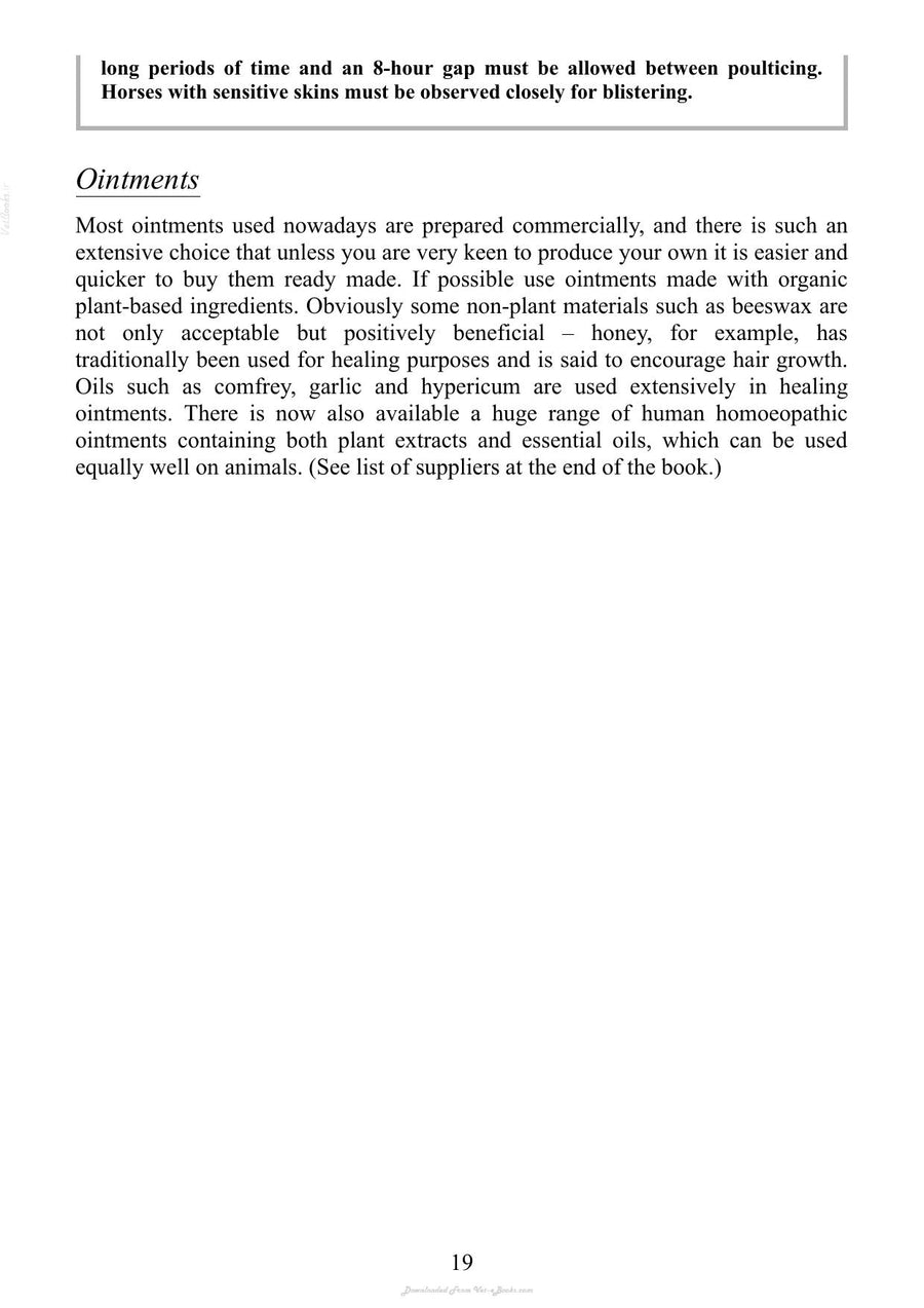 Preview page of A Modern Horse Herbal