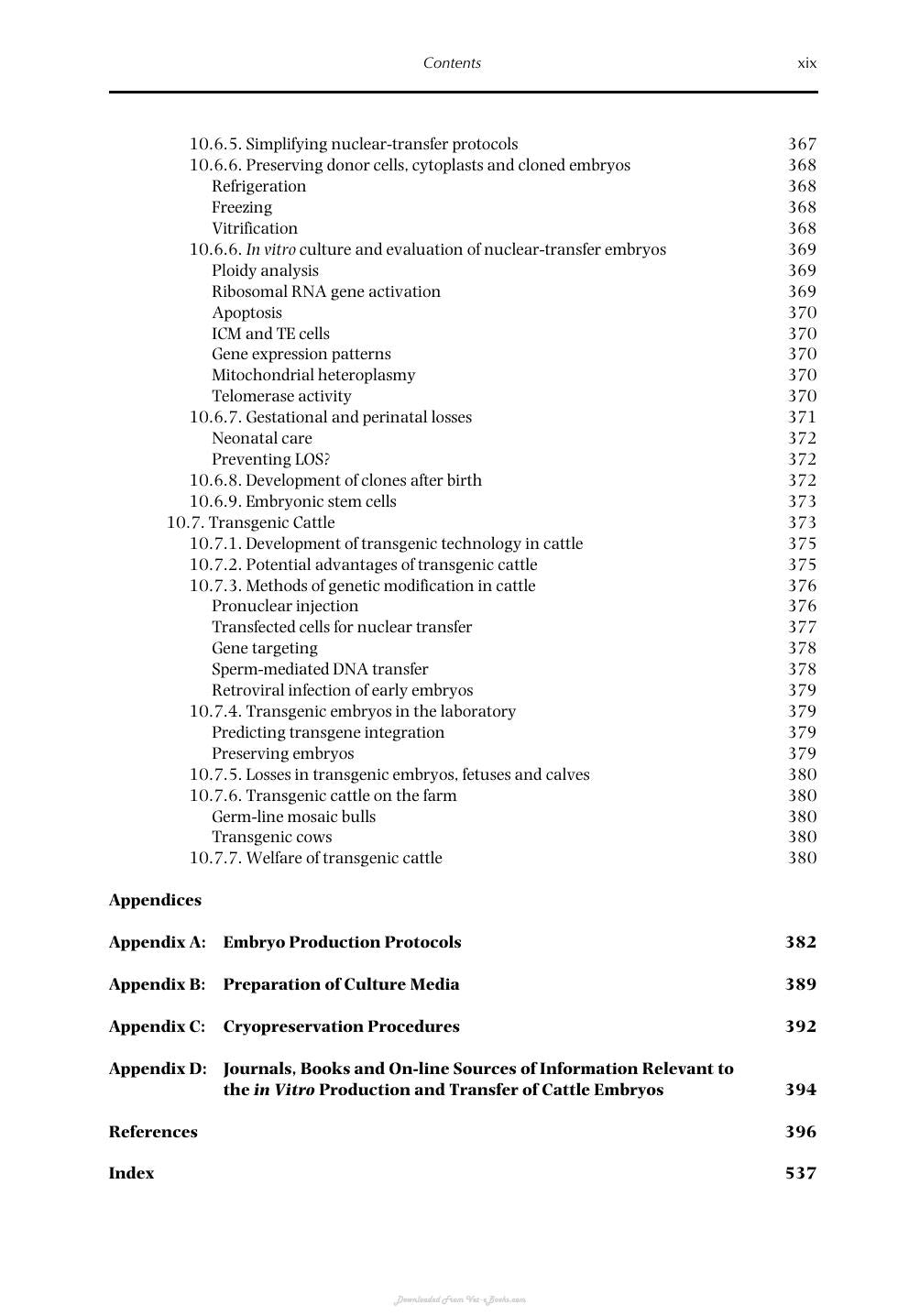 Laboratory Production Of Cattle Embryos 2Nd Edition