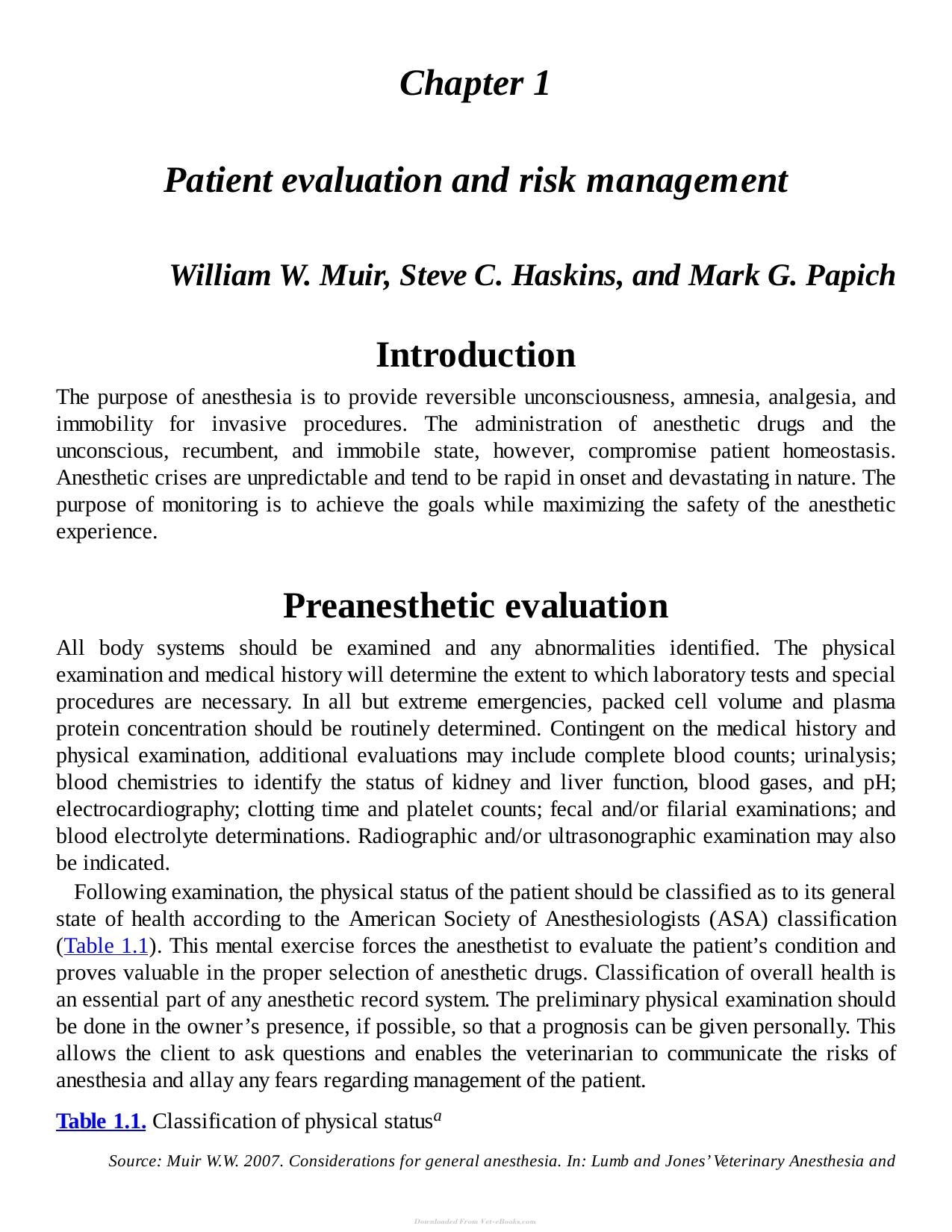 Essentials Of Small Animal Anesthesia And Analgesia 2Nd Edition