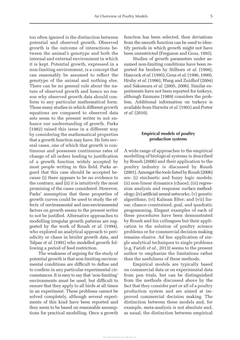 Nutritional Modelling For Pigs And Poultry