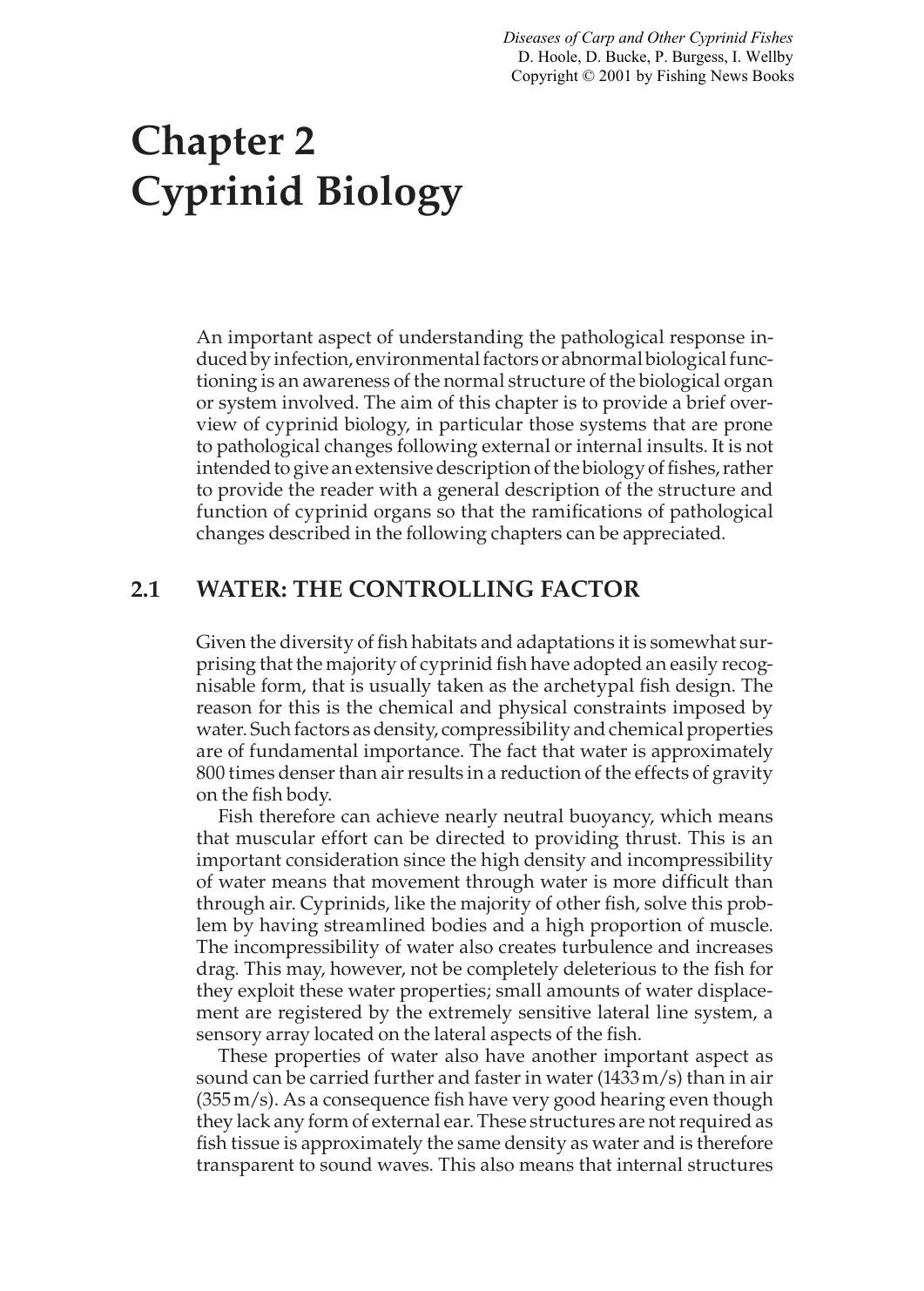 Diseases Of Carp And Other Cyprinid Fishes