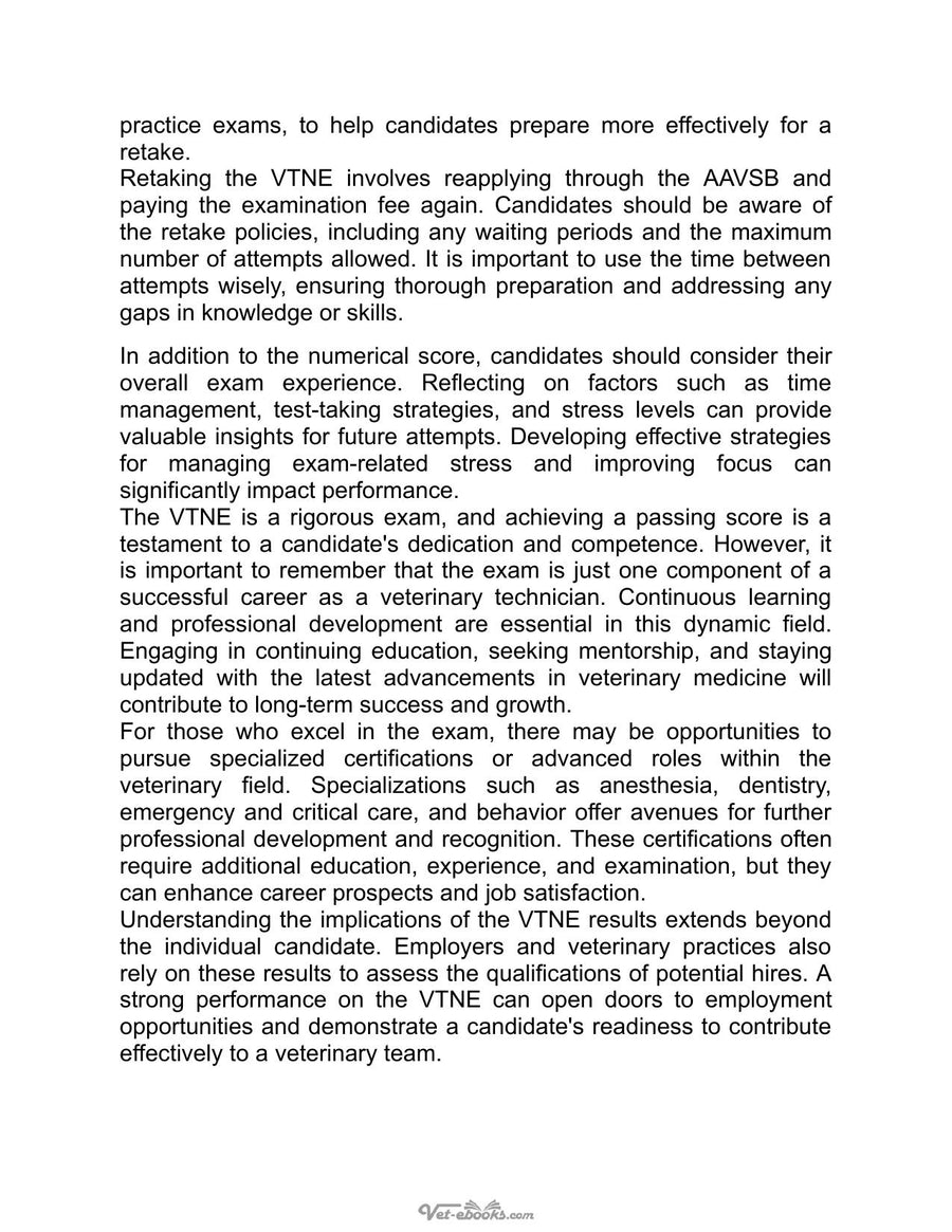 Preview page of VTNE-Mastery-Study-Guide-2025-2026