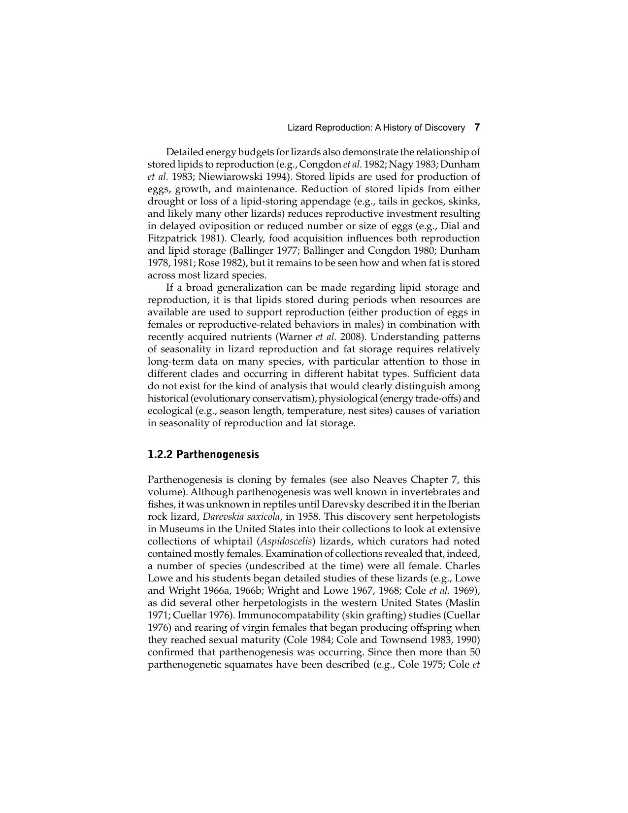 Reproductive Biology Ad Phylogeny Of Lizards And Tuatara