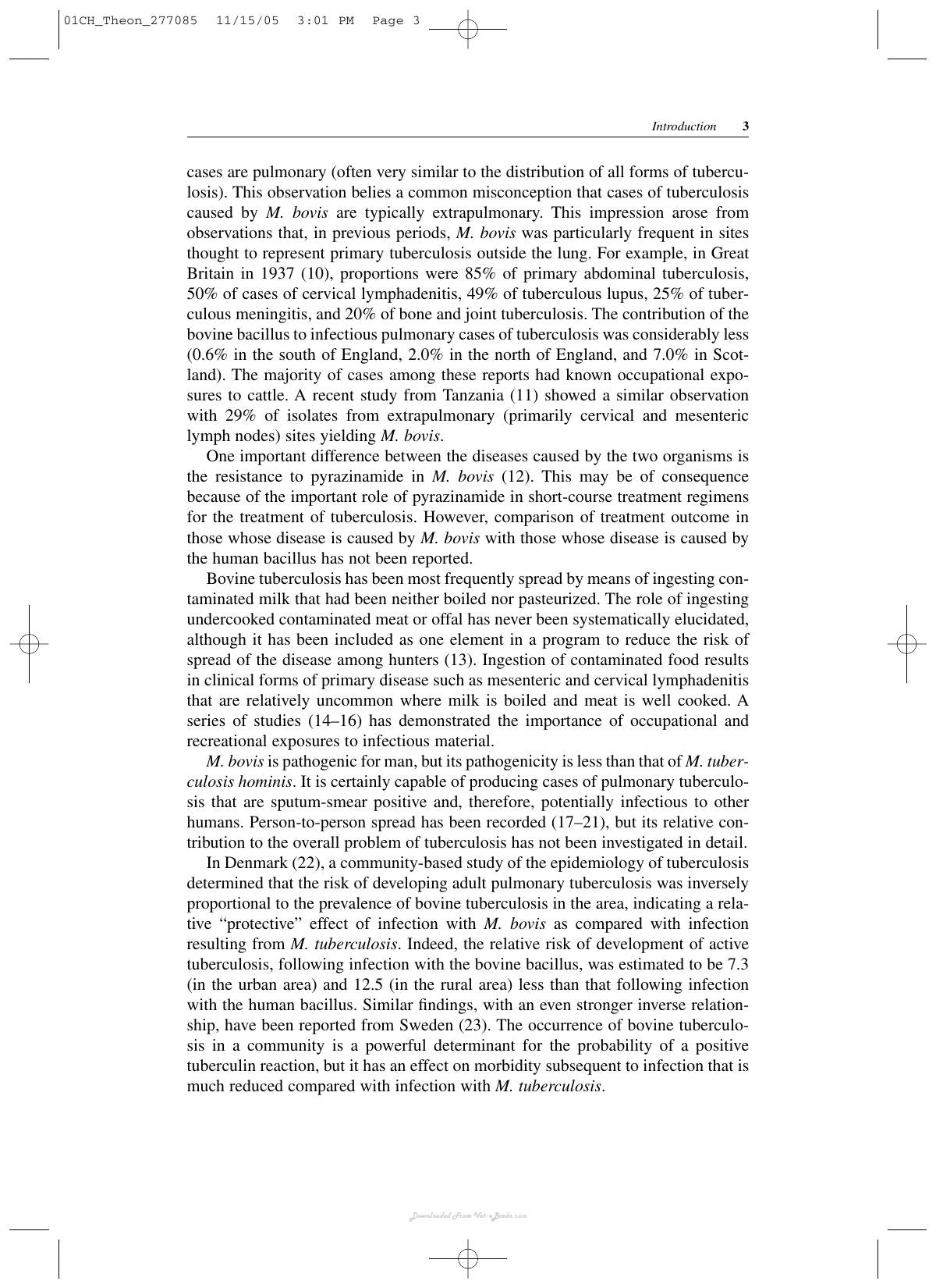 Mycobacterium Bovis Infection In Animals And Humans 2Nd Edition