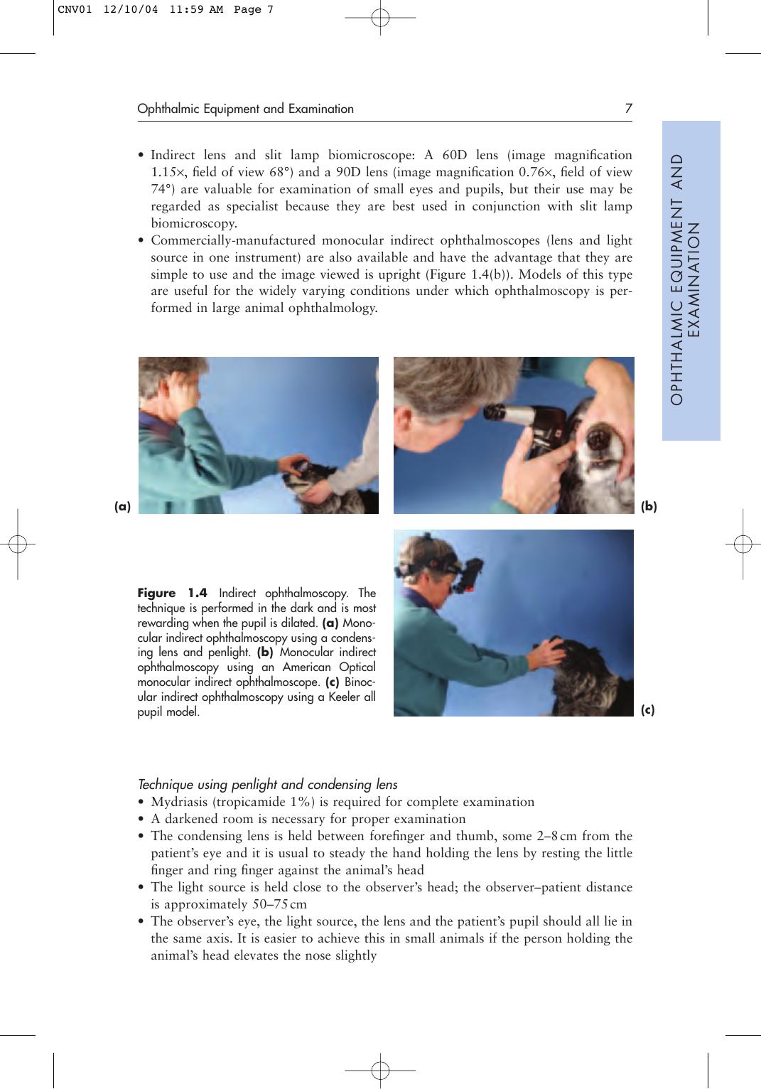 Notes On Veterinary Ophthalmology