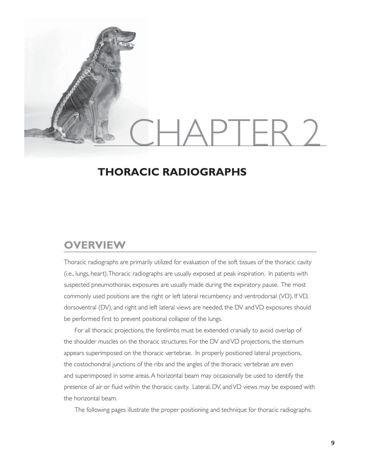 Handbook Of Radiographic Positioning For Veterinary Technicians