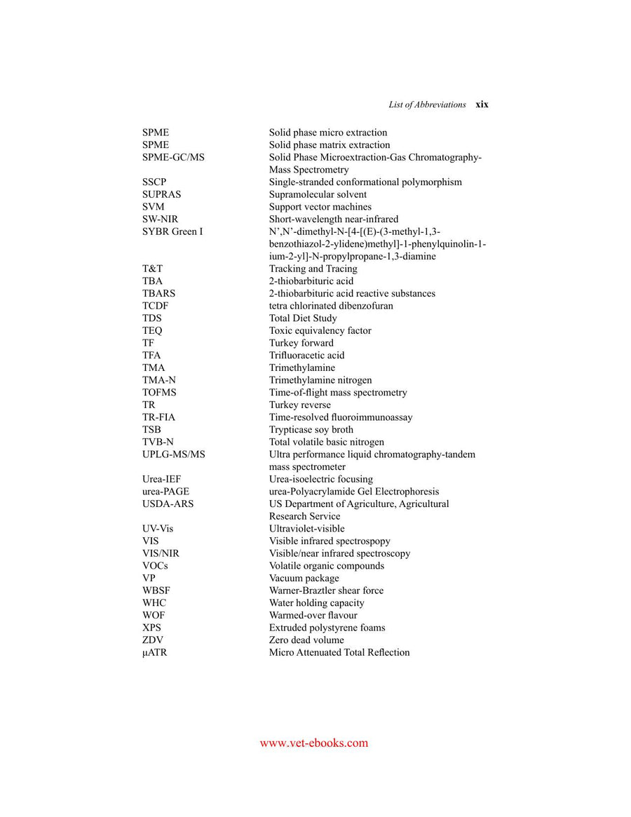 Preview page of Authenticity of Foods of Animal Origin