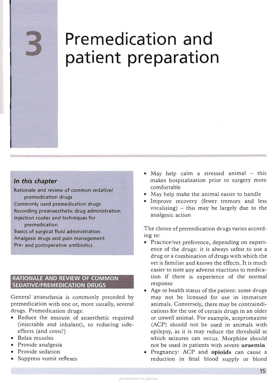 Preview page of Minor Veterinary Surgery a Handbook for Veterinary Nurses