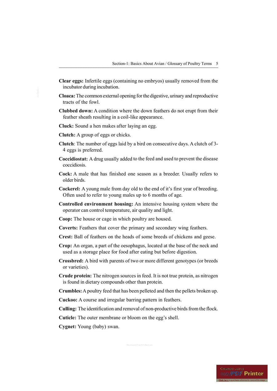 Preview page of Avian Pathology a Colour Handbook