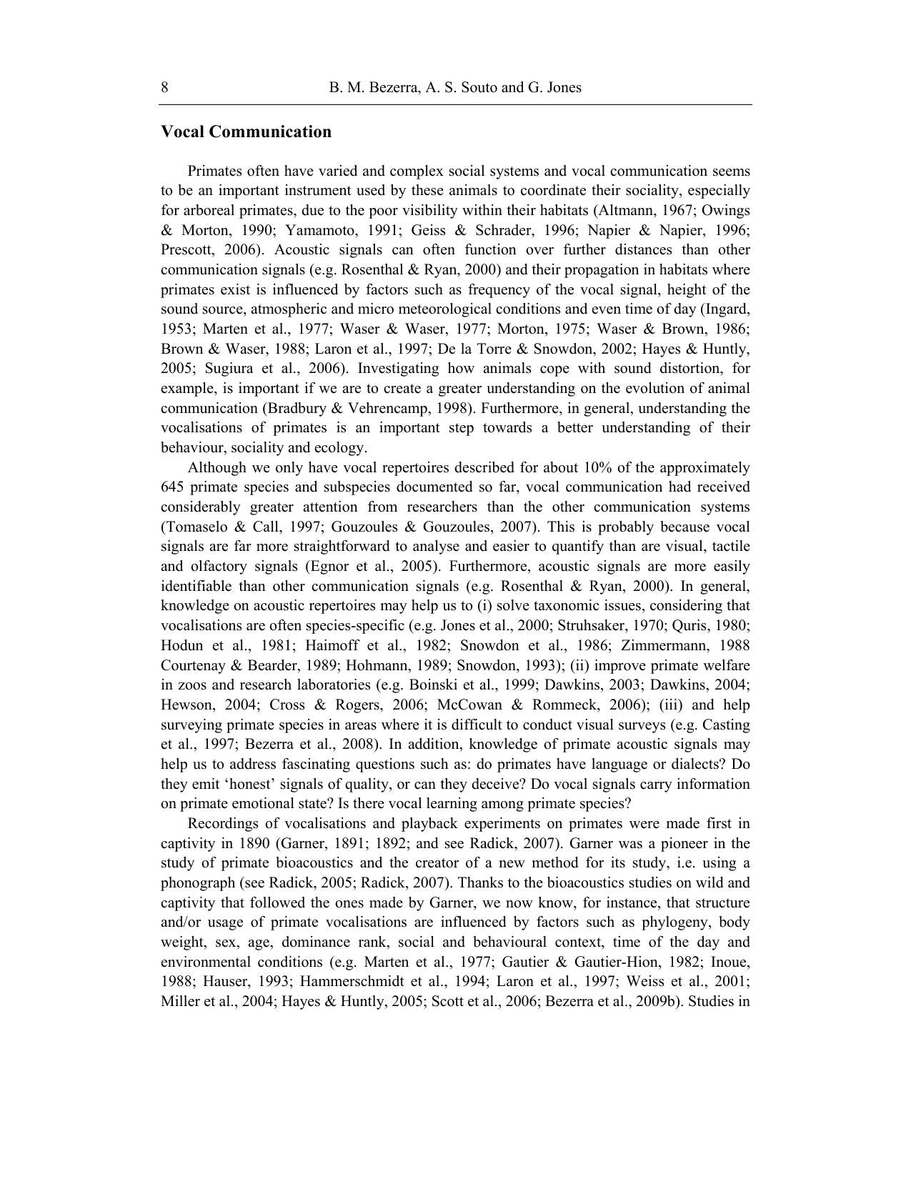 Primatology Theories Methods And Research