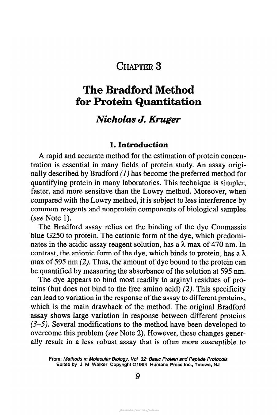 Basic Protein And Peptide Protocols