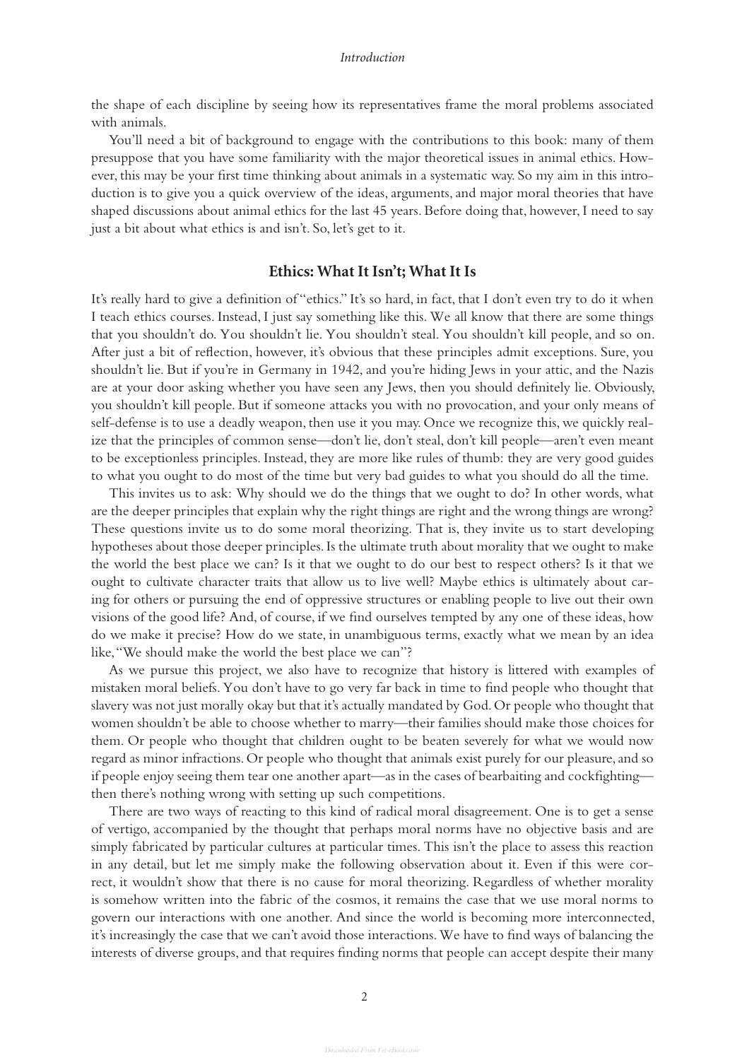 Routledge Handbook Of Animal Ethics