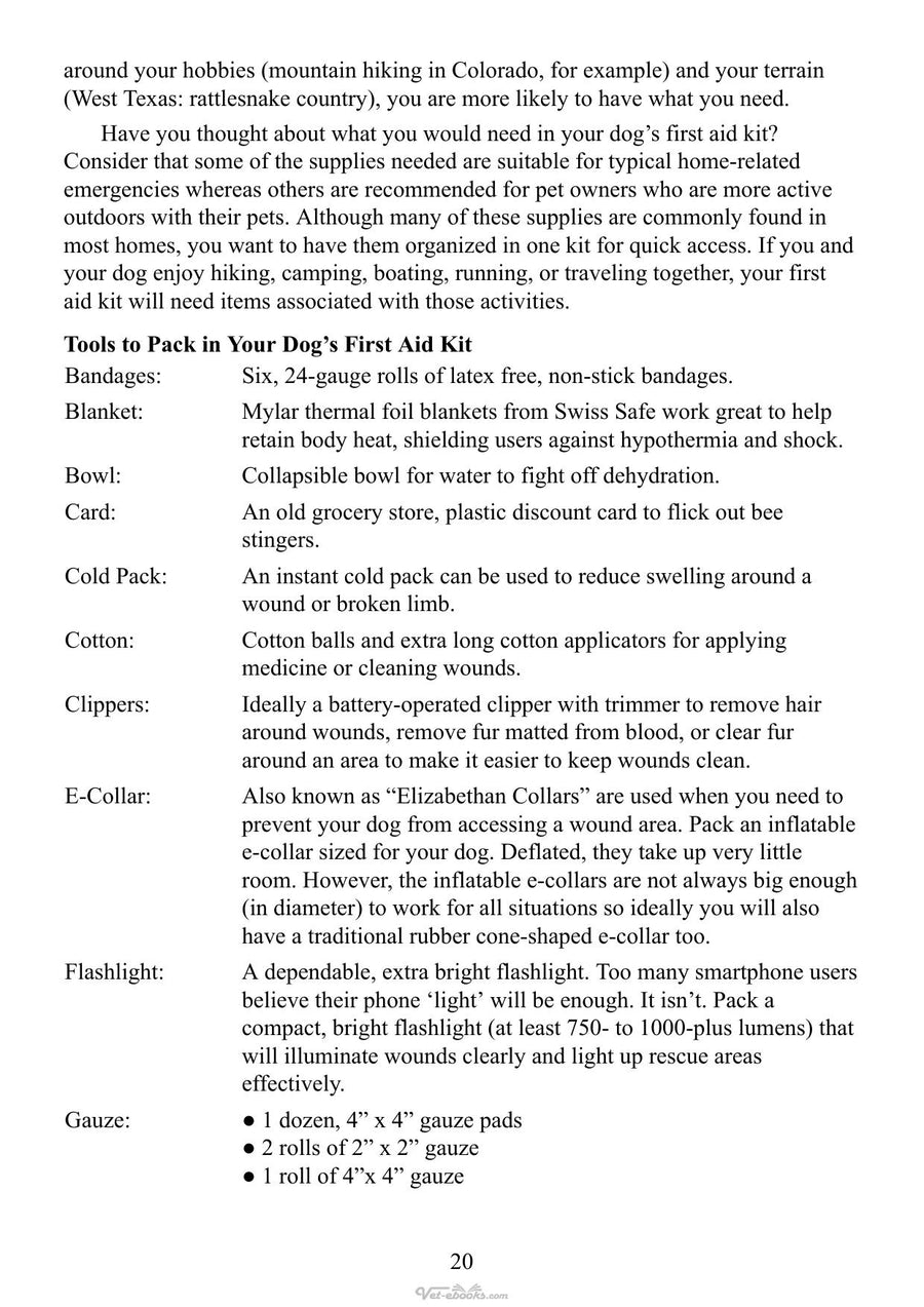 Preview page of 5 Step Canine Care You Dont Have to Be a Vet to Help Your Pet