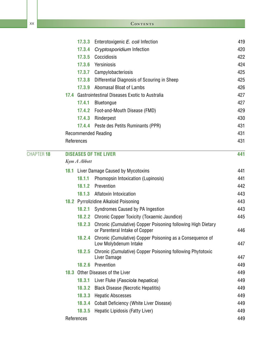 Preview page of Sheep Veterinary Practice