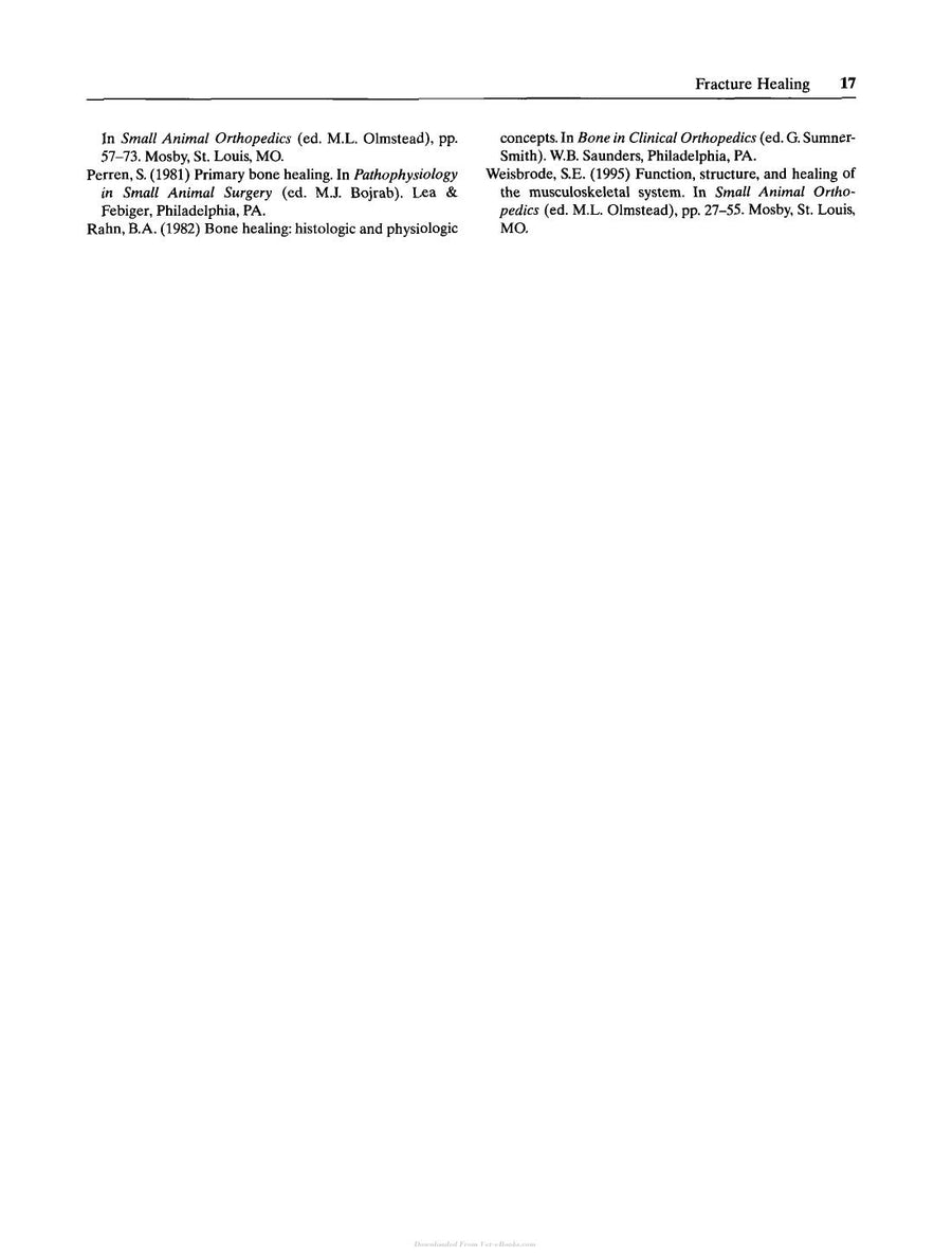 Preview page of A Guide to Canine and Feline Orthopaedic Surgery 4th Edition