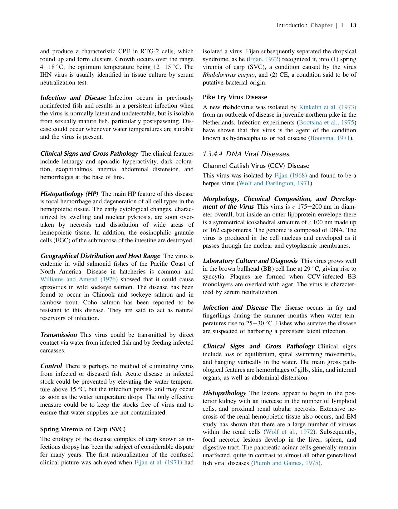 Epizootic Ulcerative Fish Disease Syndrome