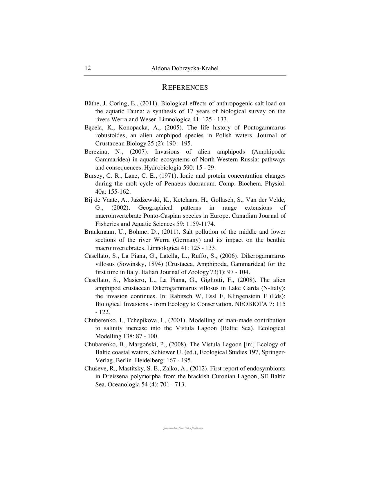 Crustaceans Physiological Characteristics Evolution And Conservation Strategies